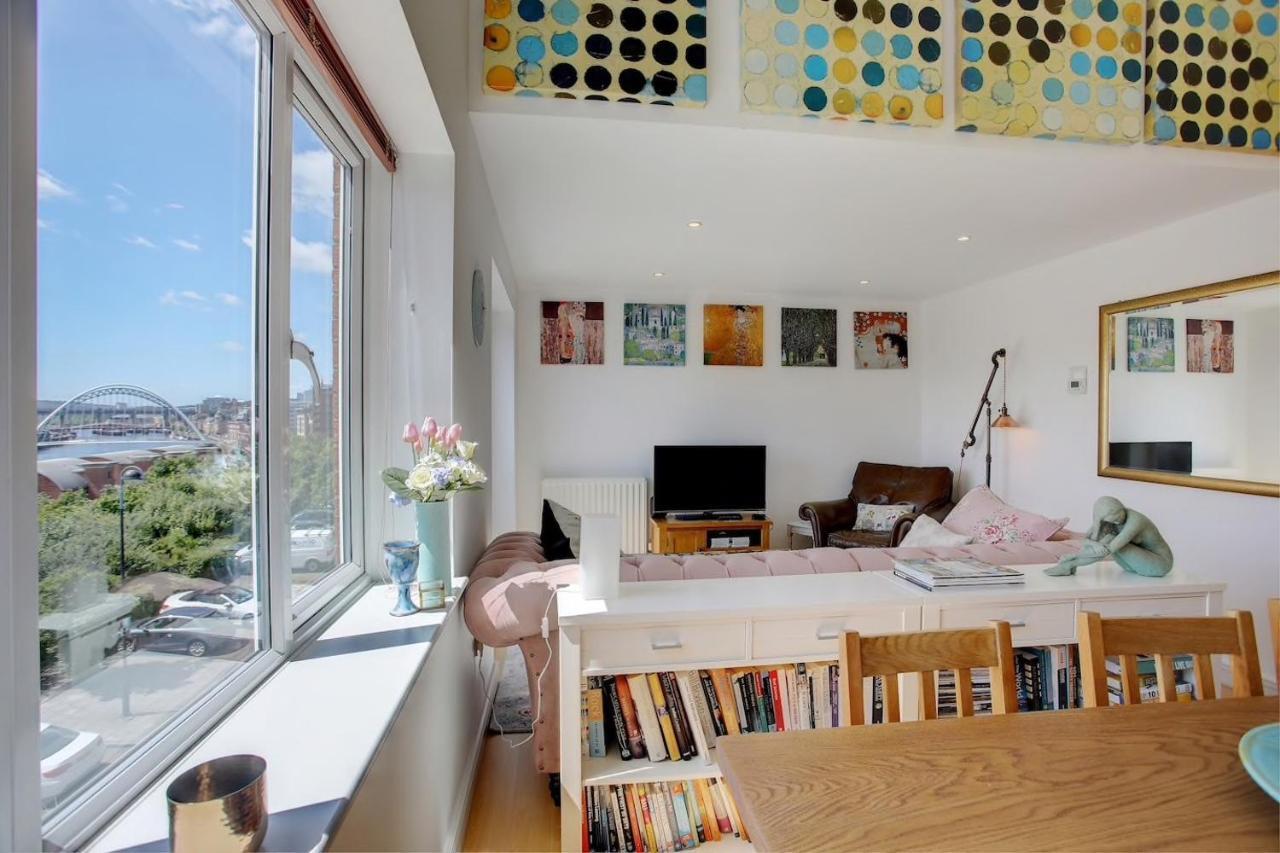 Апартаменты Beautiful Duplex Penthouse - Roof Garden, Views, Parking Ньюкасл-апон-Тайн Экстерьер фото